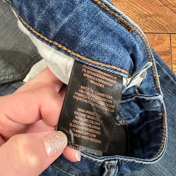 Frye medium wash skinny cropped denim jeans B7-34 - Picture 8 of 12